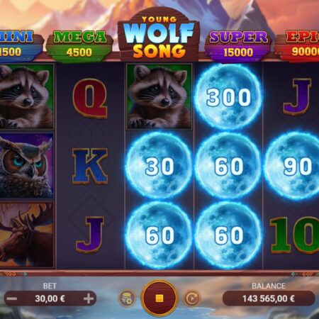 Howl at the Moon with “Young Wolf Song” – The Wildest New Slot Howling onto BC.Game!